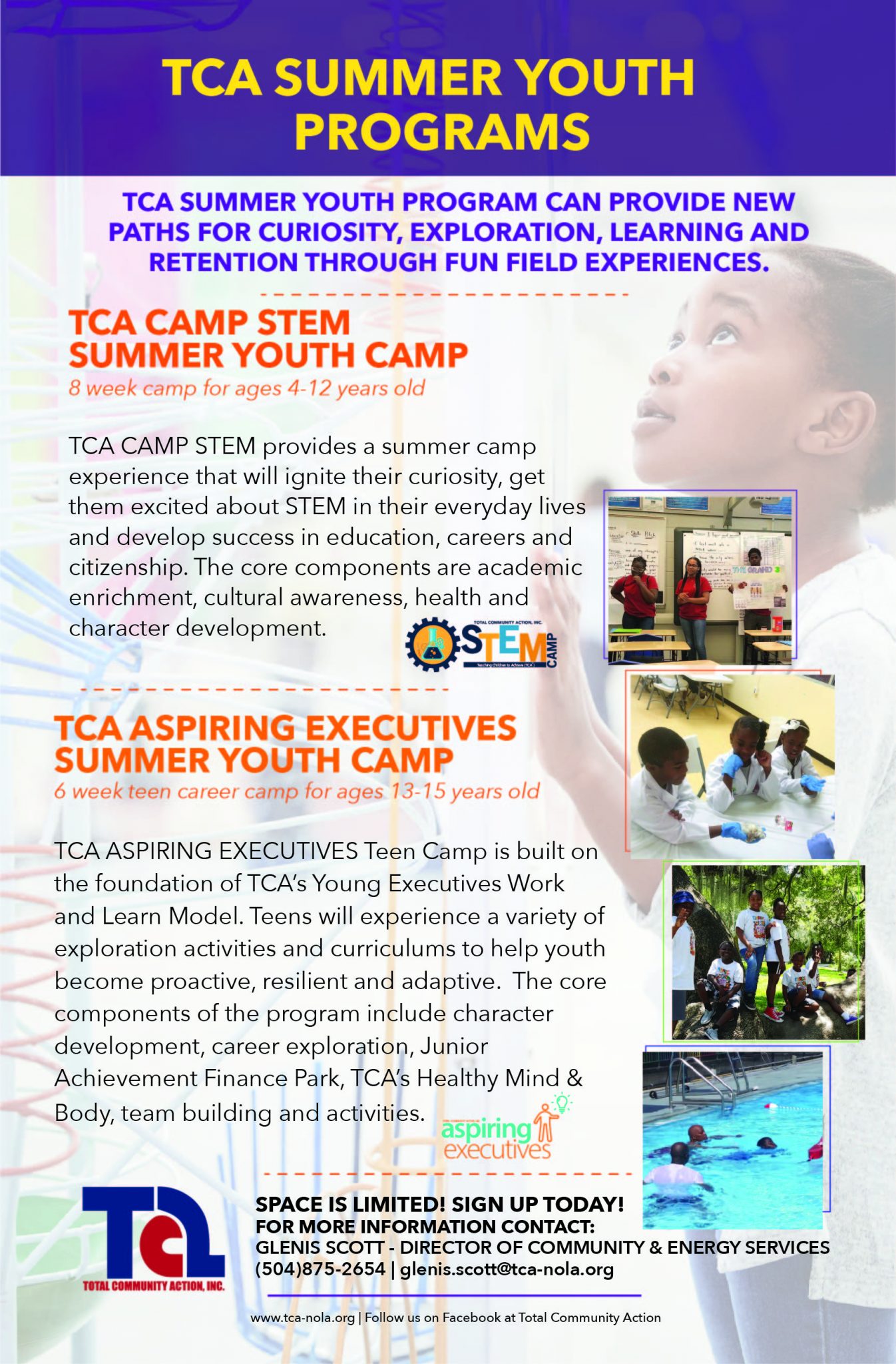 TCA STEM CAMP Total Community Action